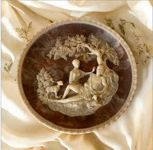 Load image into Gallery viewer, Vintage Incolay "A Thing Of Beauty" Stone Plate