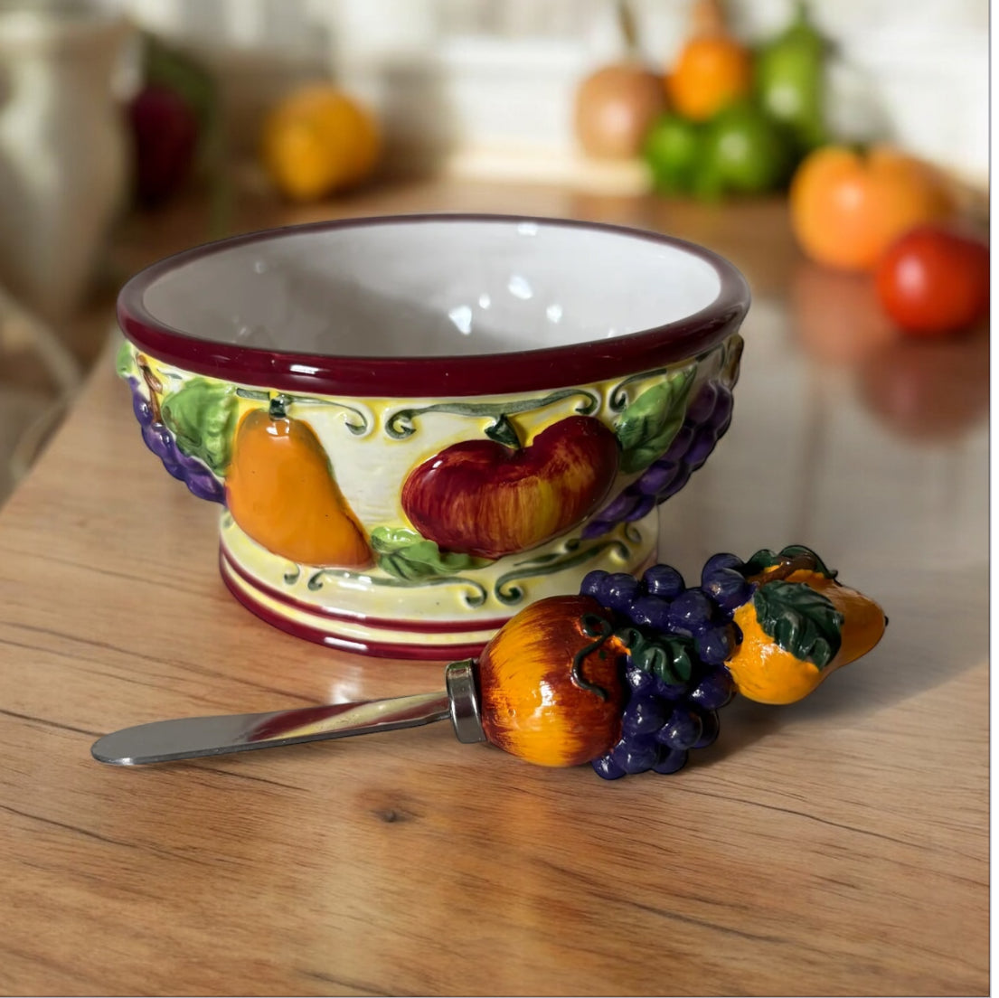 Bowl And Cheese Spreader