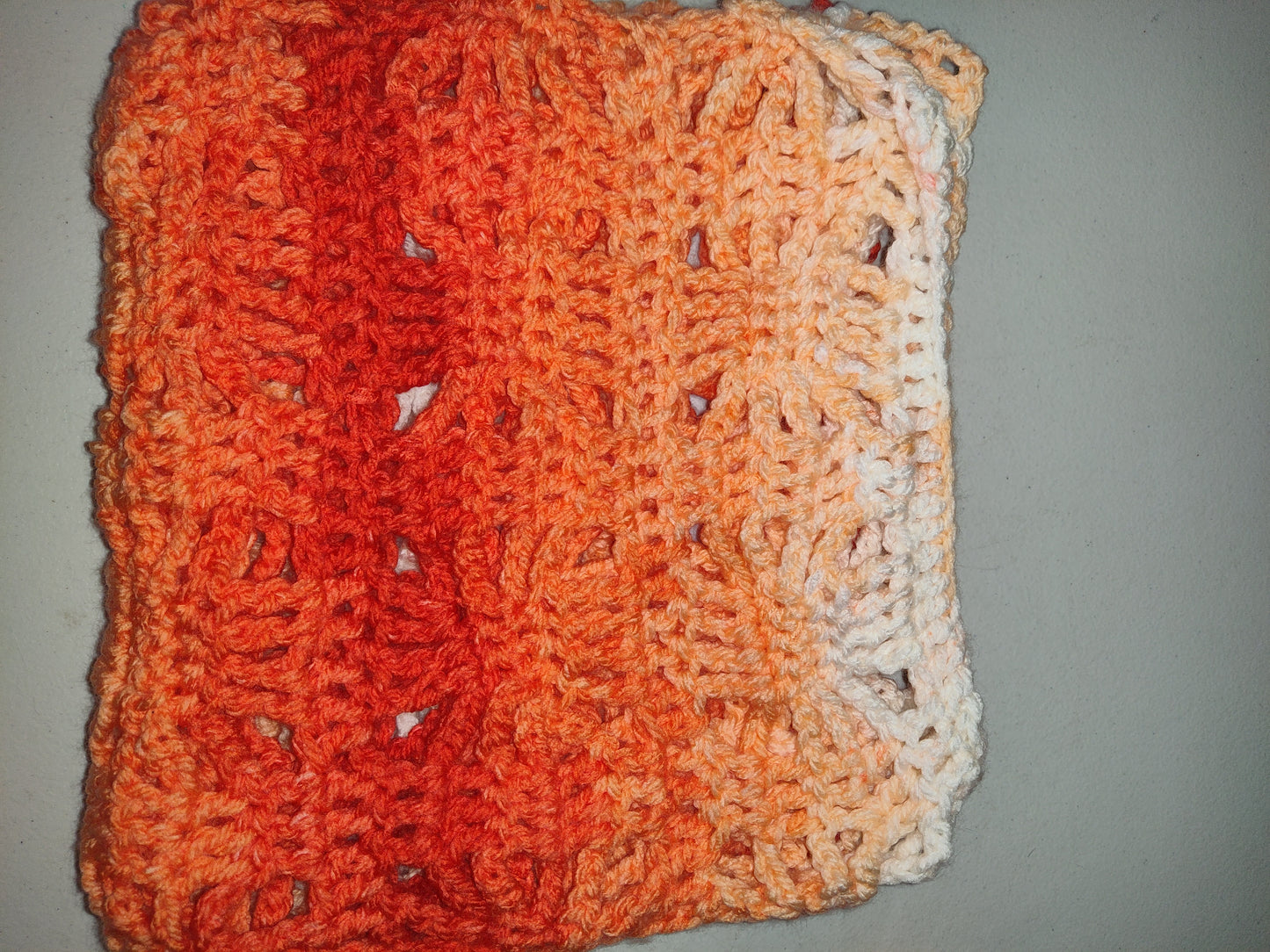Handmade Spider Stitch Scarf