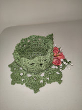 Load image into Gallery viewer, Crochet Teacup And Saucer