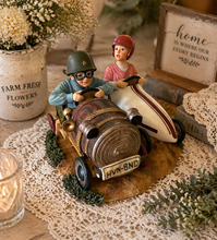 Load image into Gallery viewer, Prayers & Promises Figurine Kids Racing Car Boy Girl Collectible Vintage Style