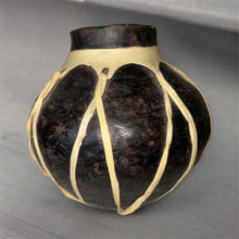 Load image into Gallery viewer, Vintage Tarahumara Native Tribe Mexico Pottery Water Jug Sinew