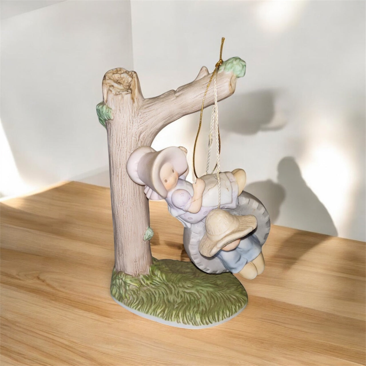 Masterpiece Home Interiors 8985 Grandpas Tree Swing Tire Swing 1998 VTG RARE HTF