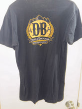 Cargar imagen en el visor de la galería, Camiseta unisex negra pequeña de VTG Devils Backbone Brewing Company Virginia
