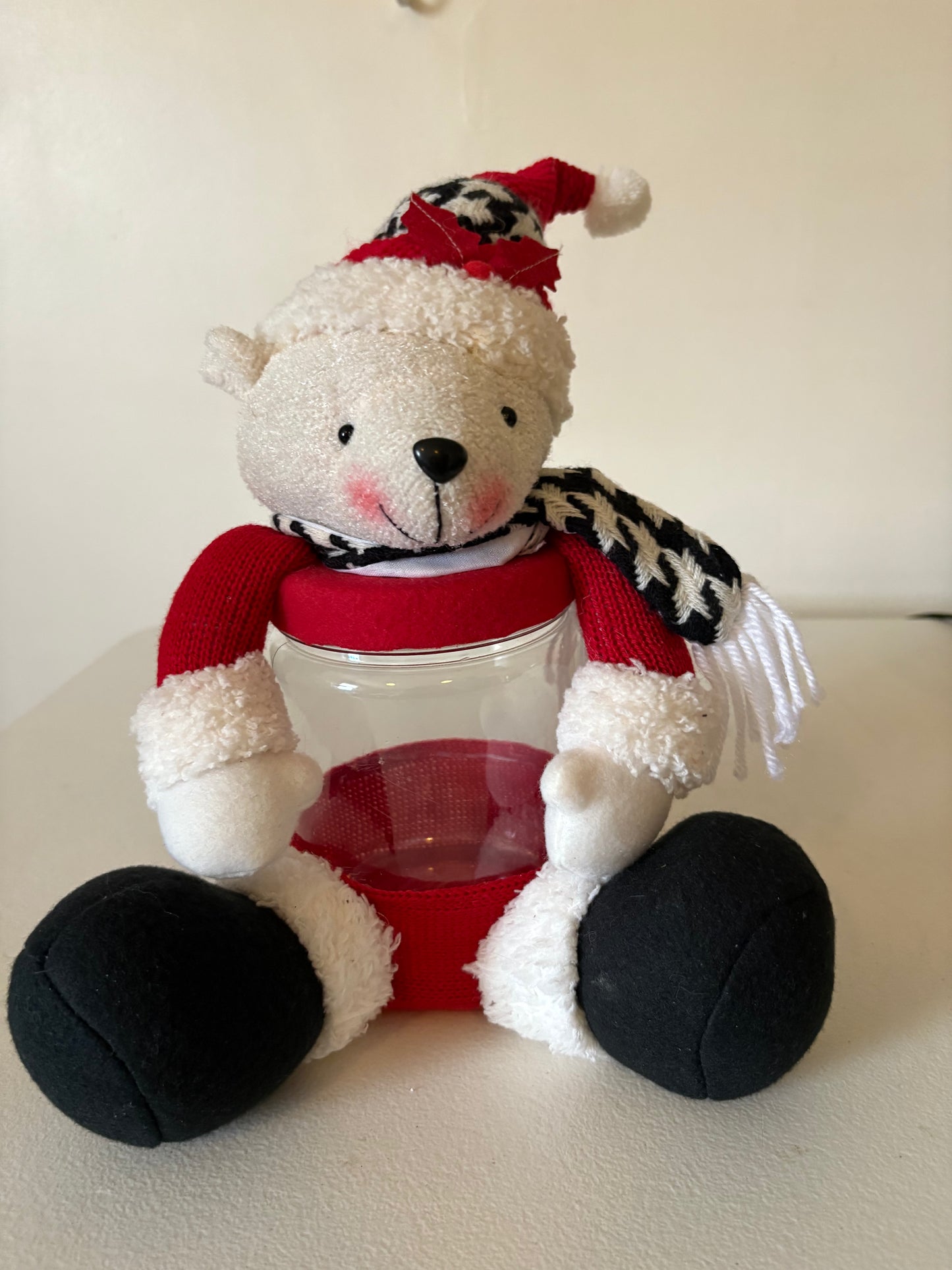 Plush Teddy Snack Container