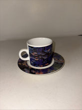 Cargar imagen en el visor de la galería, Taza y platillo de Claude Monet, maestros del Museo Sakura