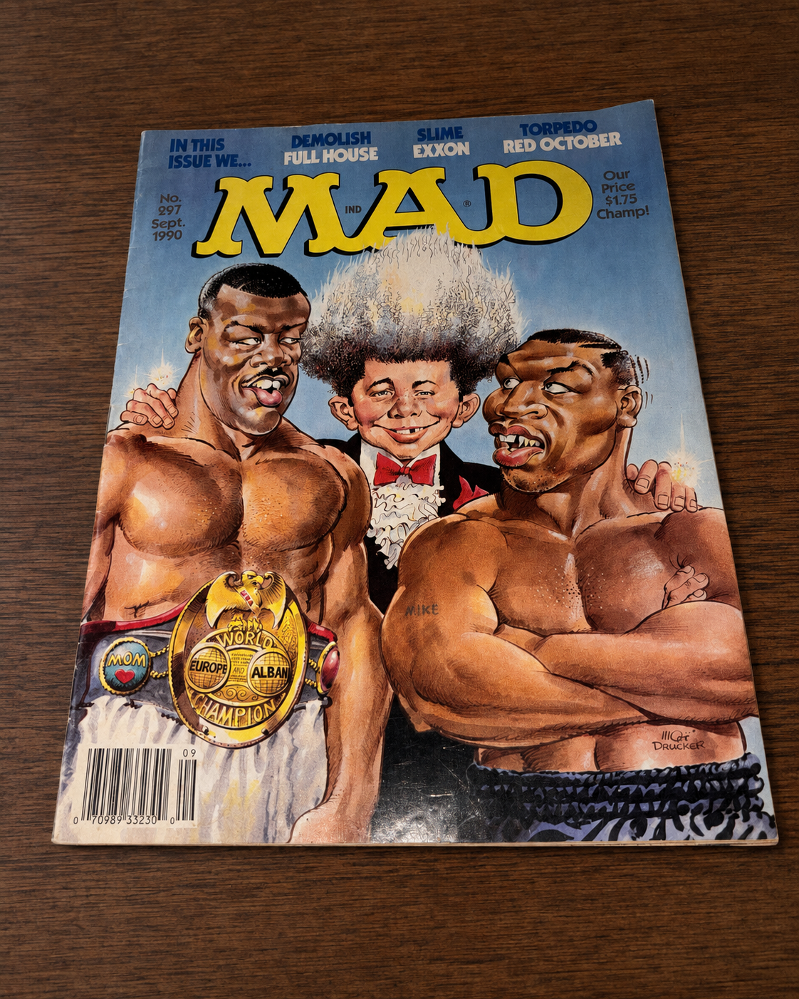 Vintage MAD Magazine No. 297, September 1990