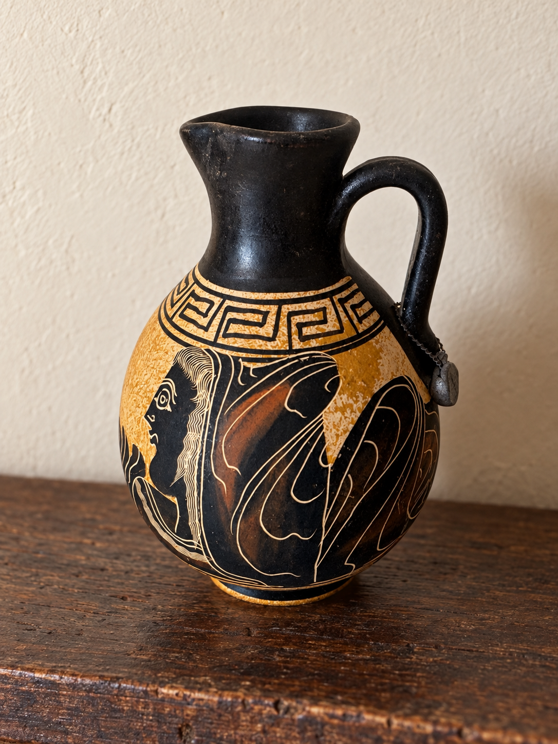 Firenze-Marked Classical-Style Ceramic Jug – 5 Inches
