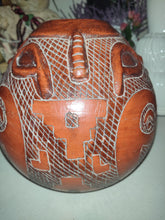 Load image into Gallery viewer, Fine Old South American Terracotta Pottery Bowl