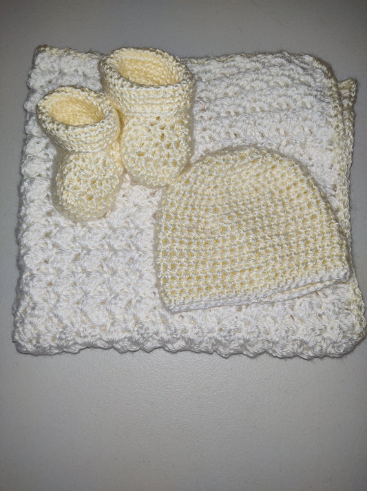 Handmade Baby Blanket Set