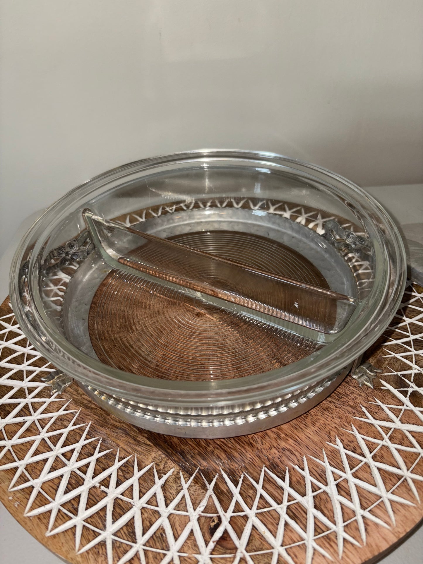 Fuente para servir Rodney Kent con Pyrex