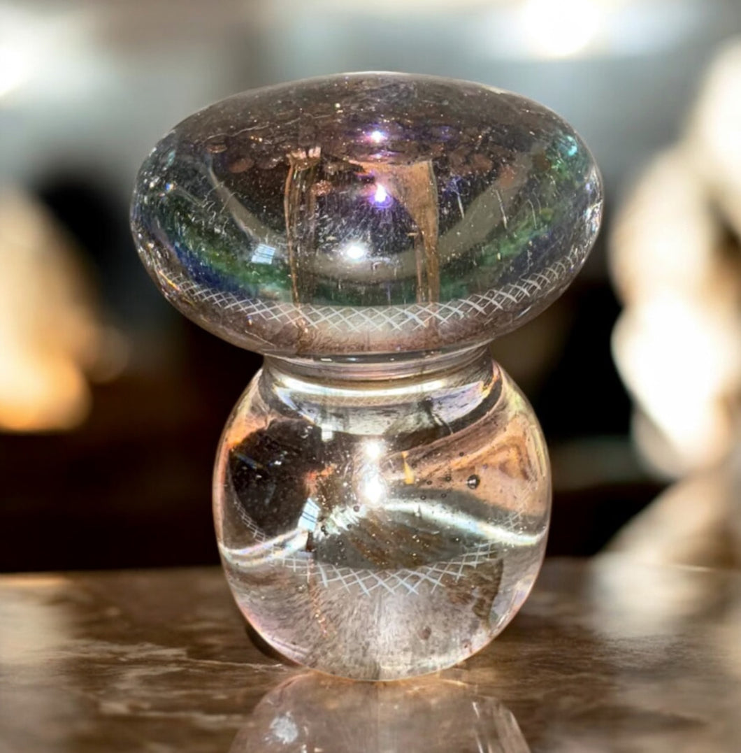 Vintage Art Glass Paperweight