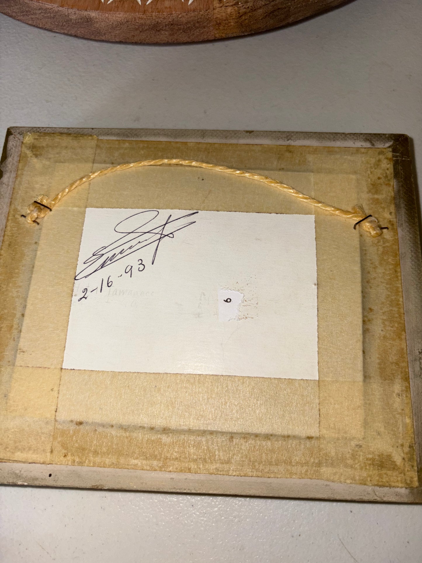 Vintage Eustasio Painting