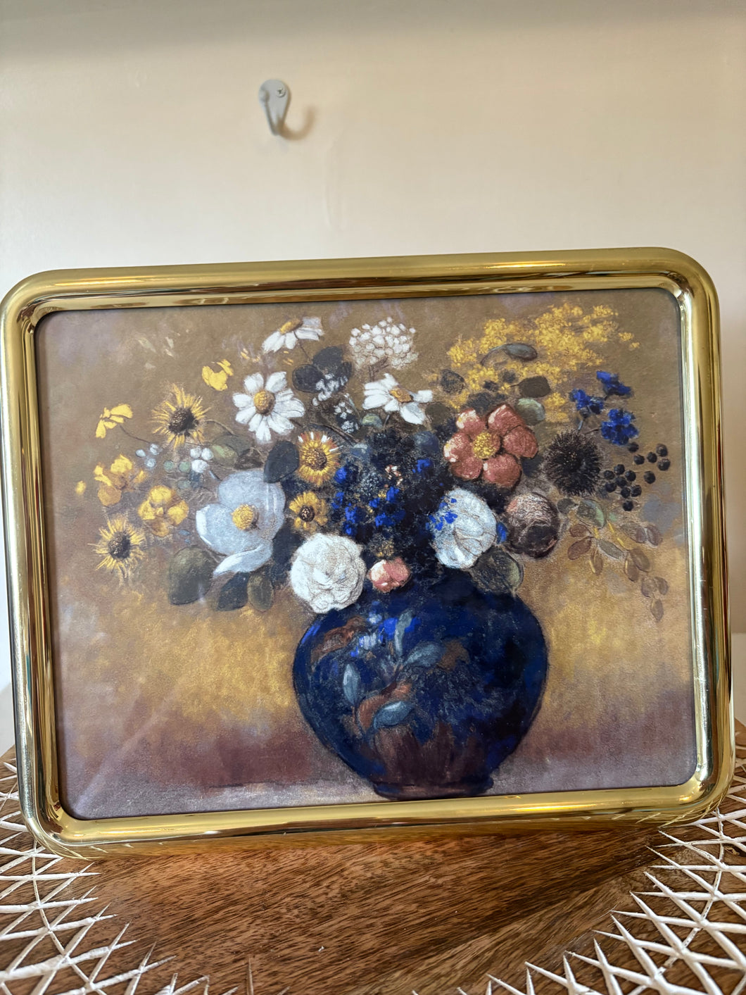 Wild Flowers In A Vase, 1910, Pastel Acrylic Print