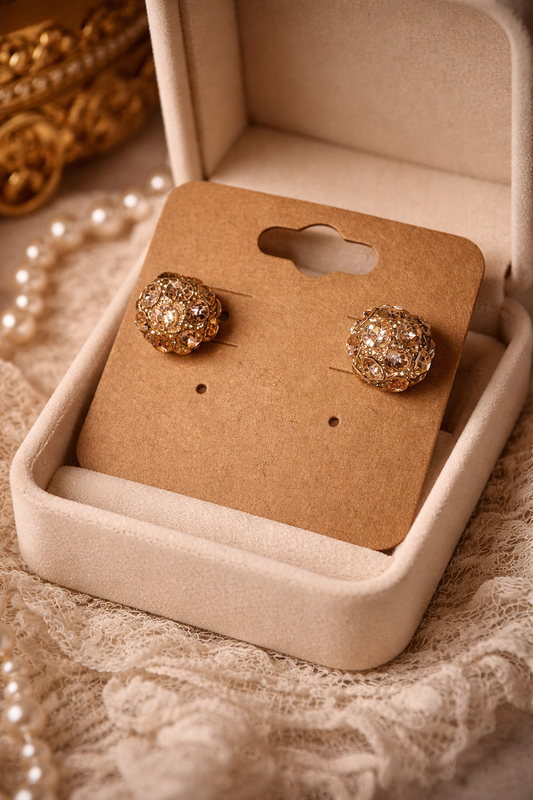 Vintage Rhinestone Earrings