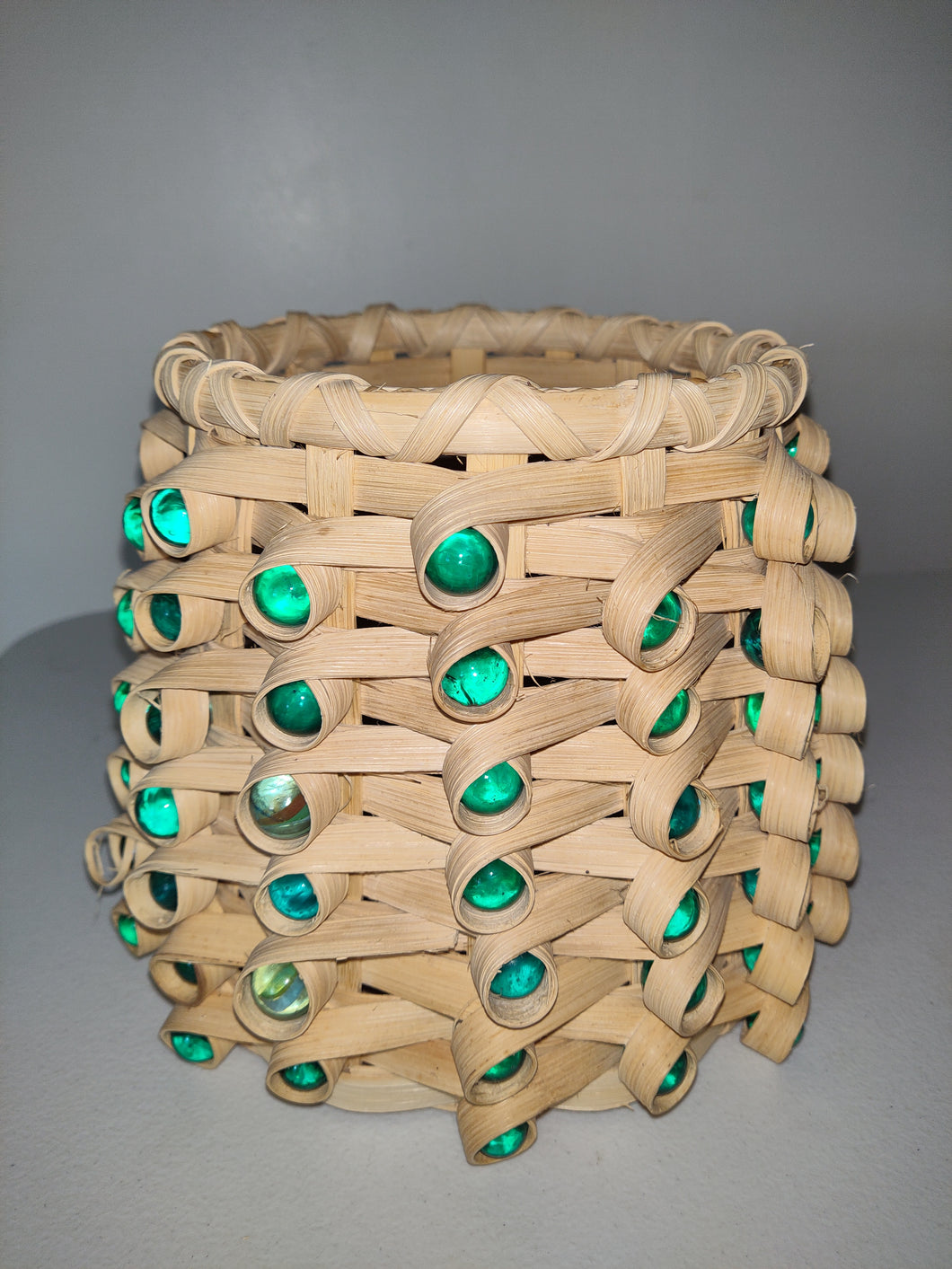 Unique Hand Woven Round Basket