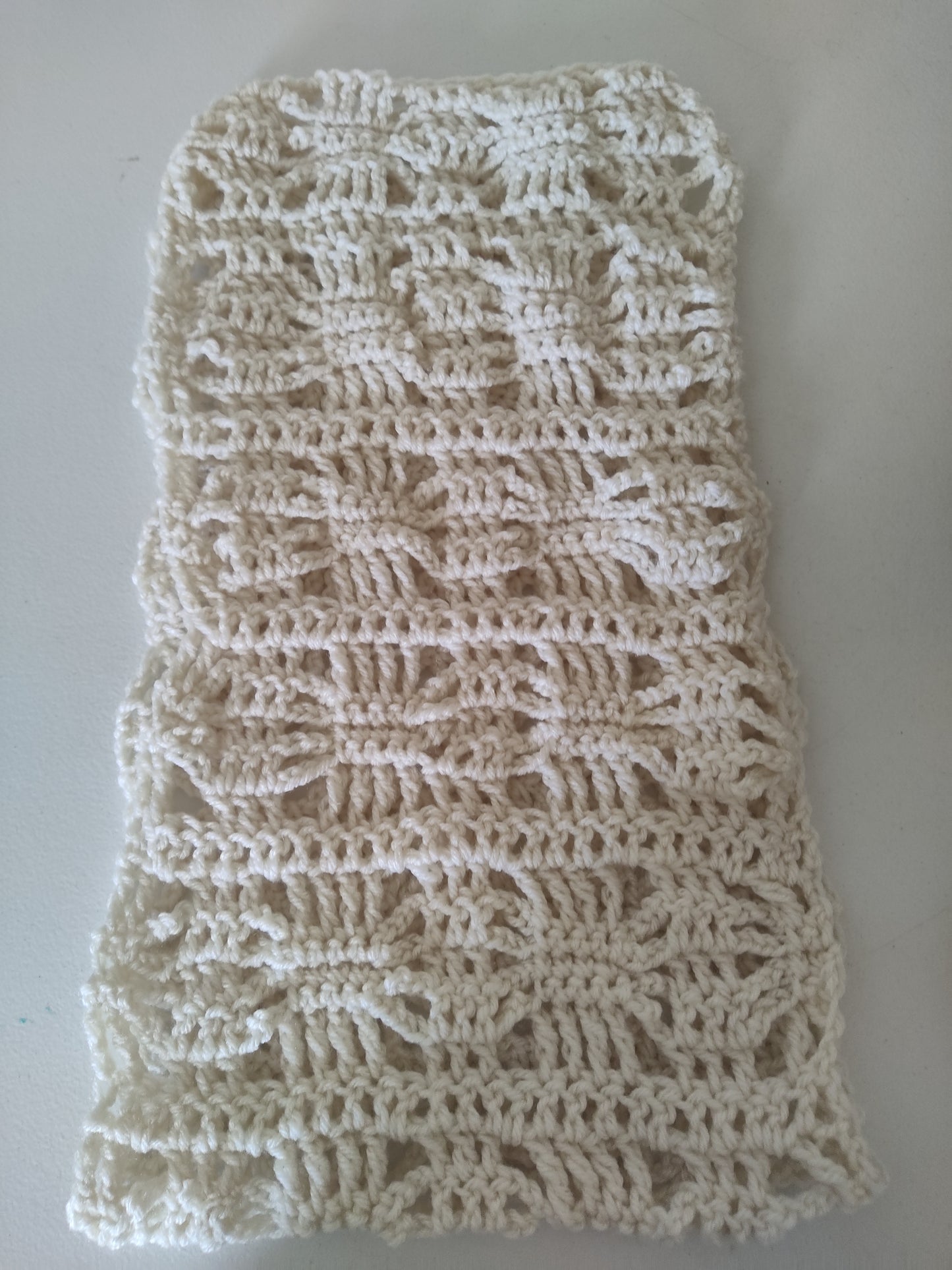 Handmade Spider Stitch Scarf