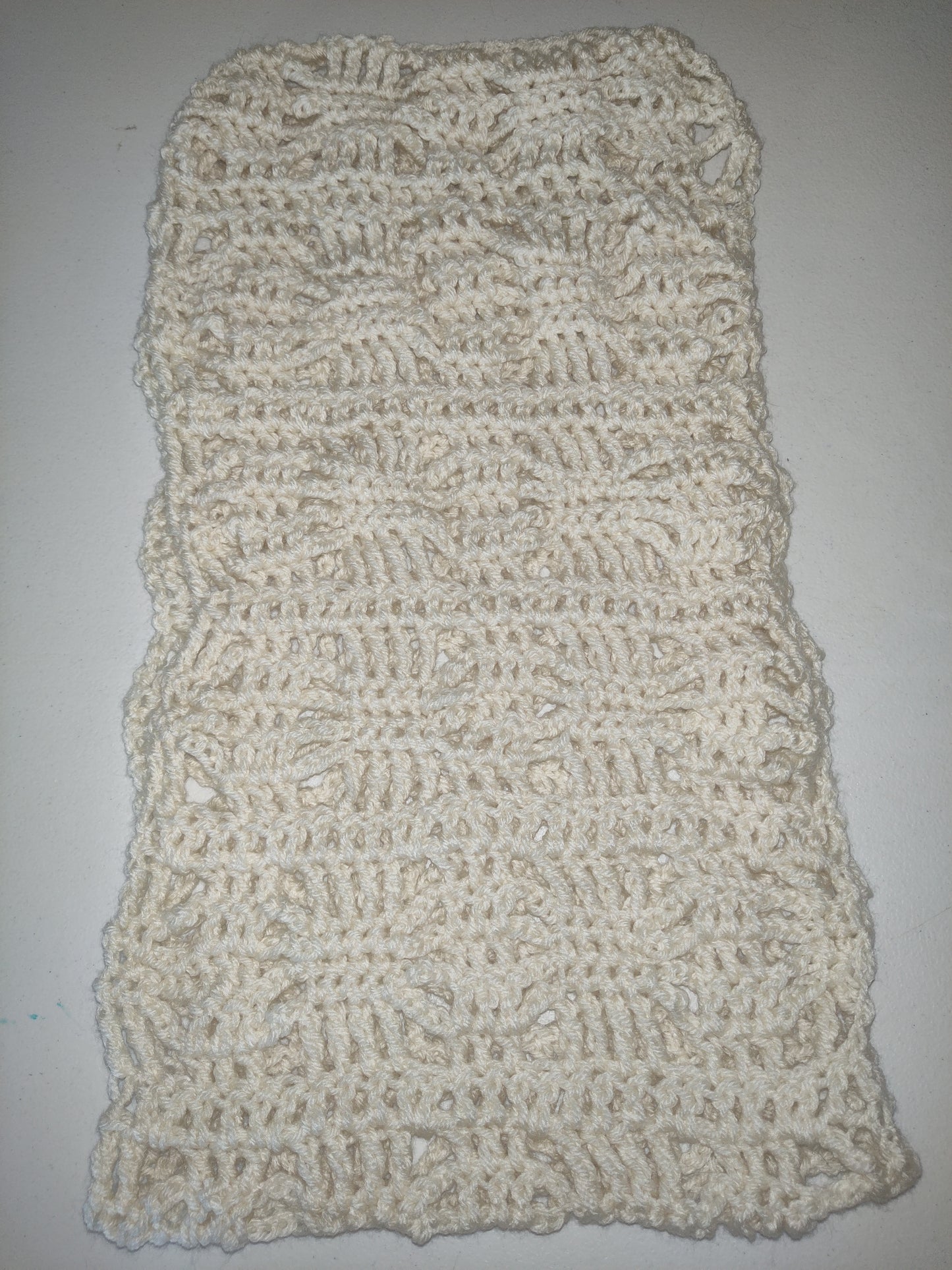 Handmade Spider Stitch Scarf