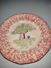 Load image into Gallery viewer, Molly Dallas Splatter Ware Red Apple Orchard Plate and Bowl

