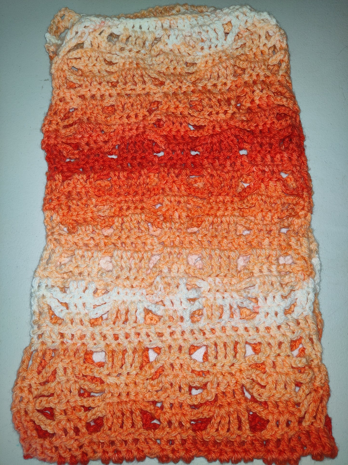 Handmade Spider Stitch Scarf