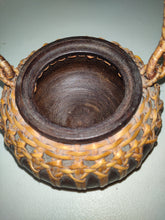 Afbeelding in Gallery-weergave laden, Vintage Round Wood And Wicker Rice Basket
