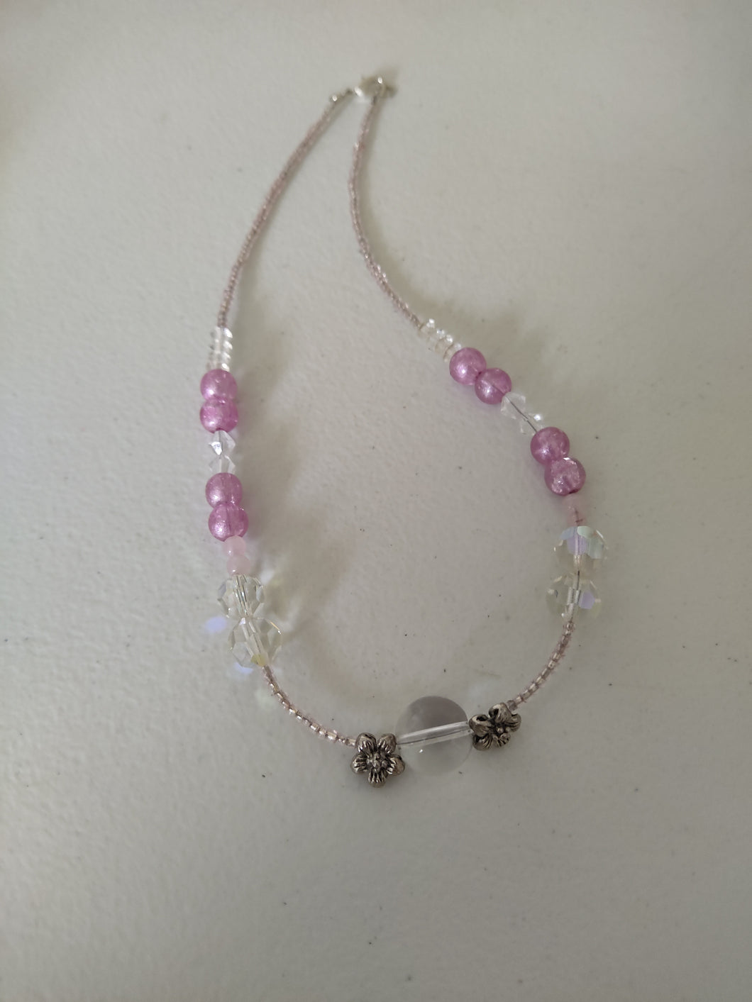Beaded Glass Necklace