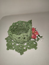 Load image into Gallery viewer, Crochet Teacup And Saucer
