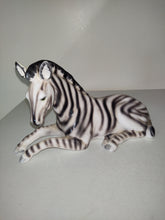 Load image into Gallery viewer, Vintage Porcelain Zebra
