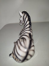 Load image into Gallery viewer, Vintage Porcelain Zebra
