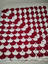 Load image into Gallery viewer, Handmade Crochet Holiday Throw
