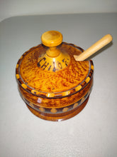 Load image into Gallery viewer, Vintage Handcrafted Wooden Sugar/Spice Bowl. Made In Chiloe
