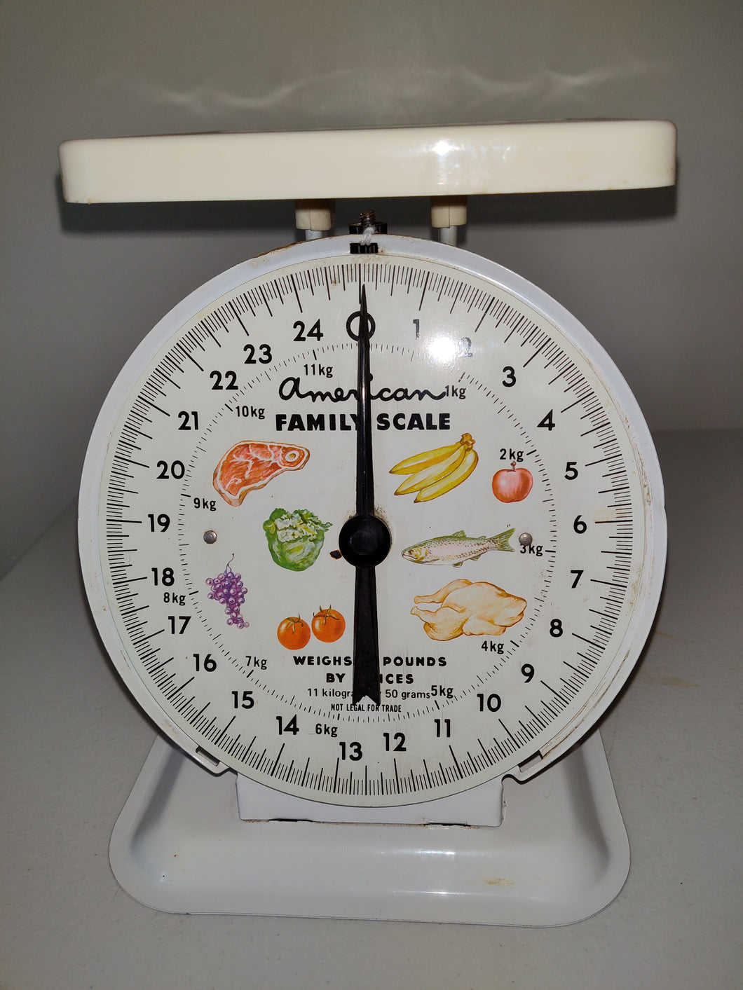 Vintage AMERICAN FAMILY White Metal Scale