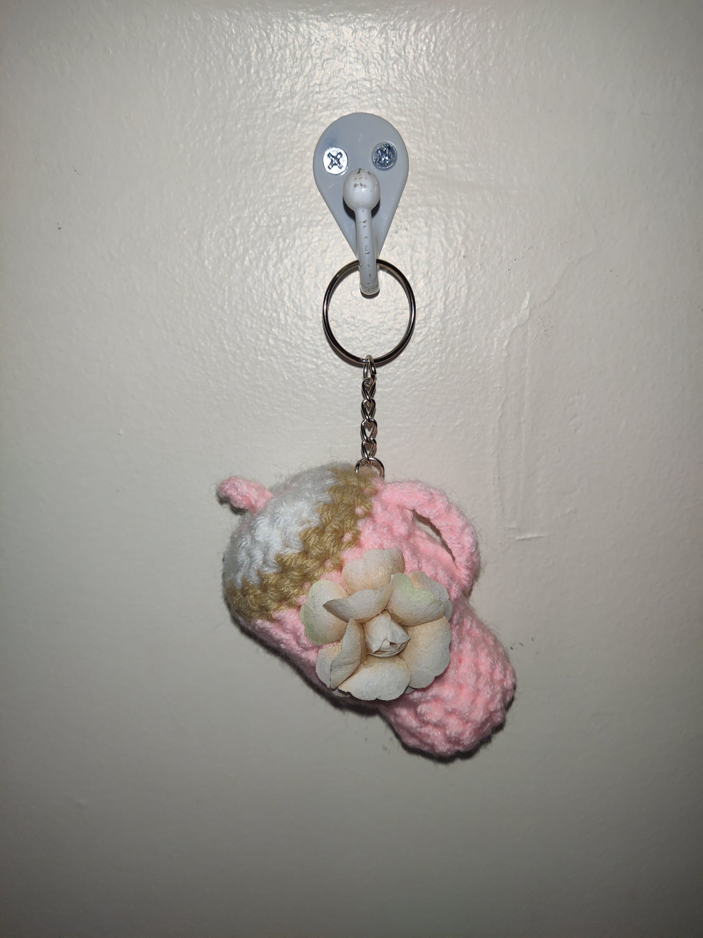 Crochet Travel Cup Keychain