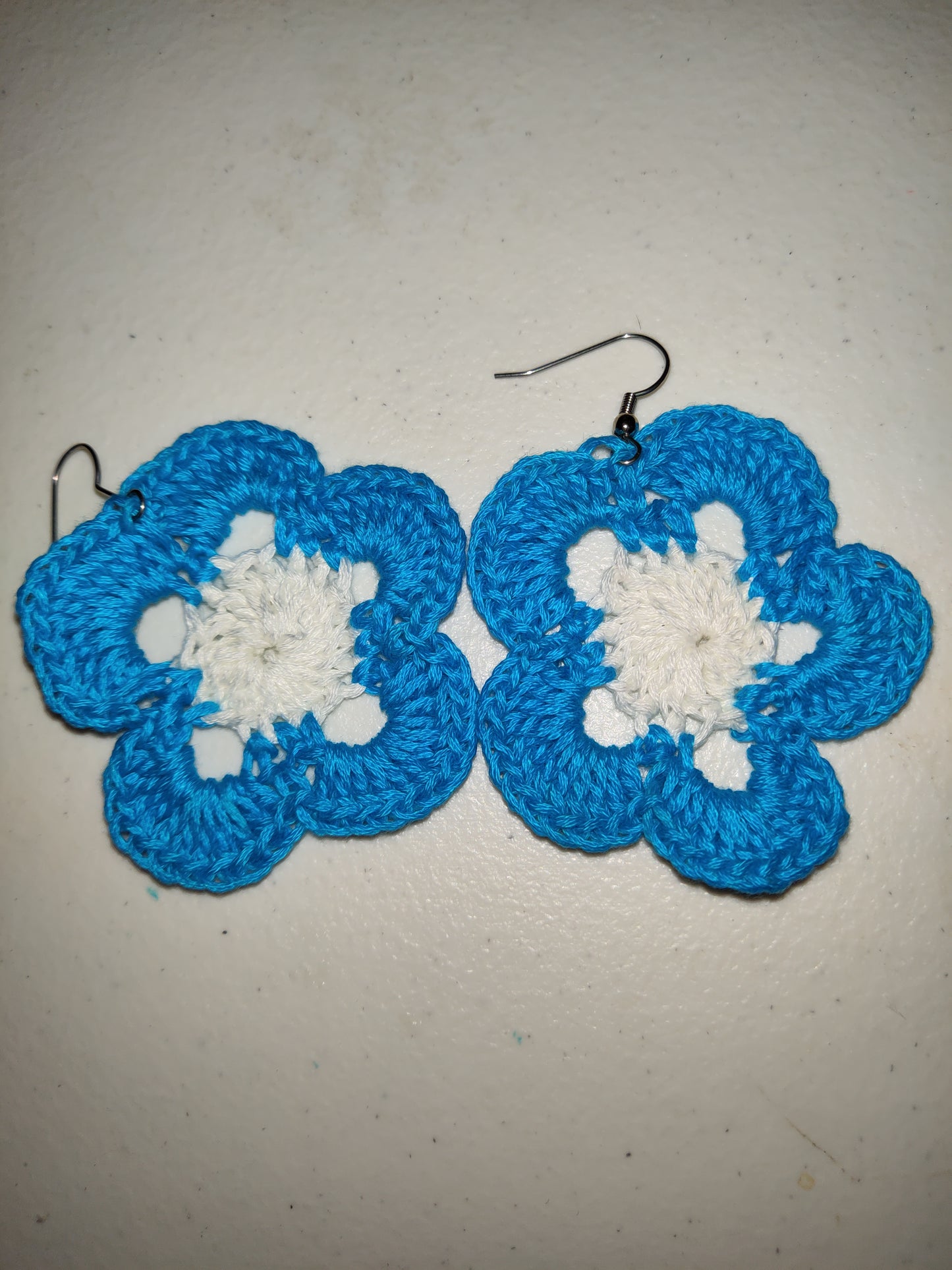 Crochet Floral Earrings