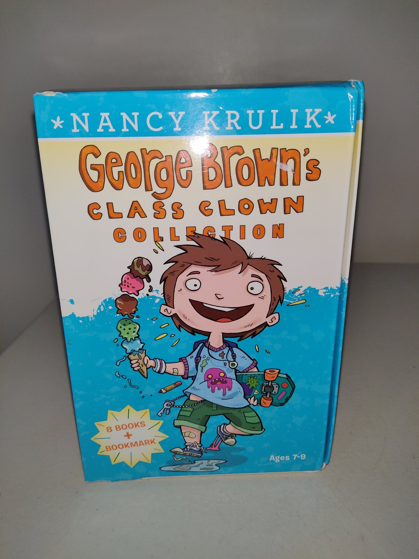 Colección de payasos de clase de George Brown, set de 8 libros de Nancy Krulik