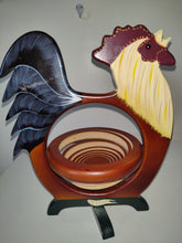 Ladda upp bild till gallerivisning, Hawaiian Magic Basket Wooden Rooster Collapsible
