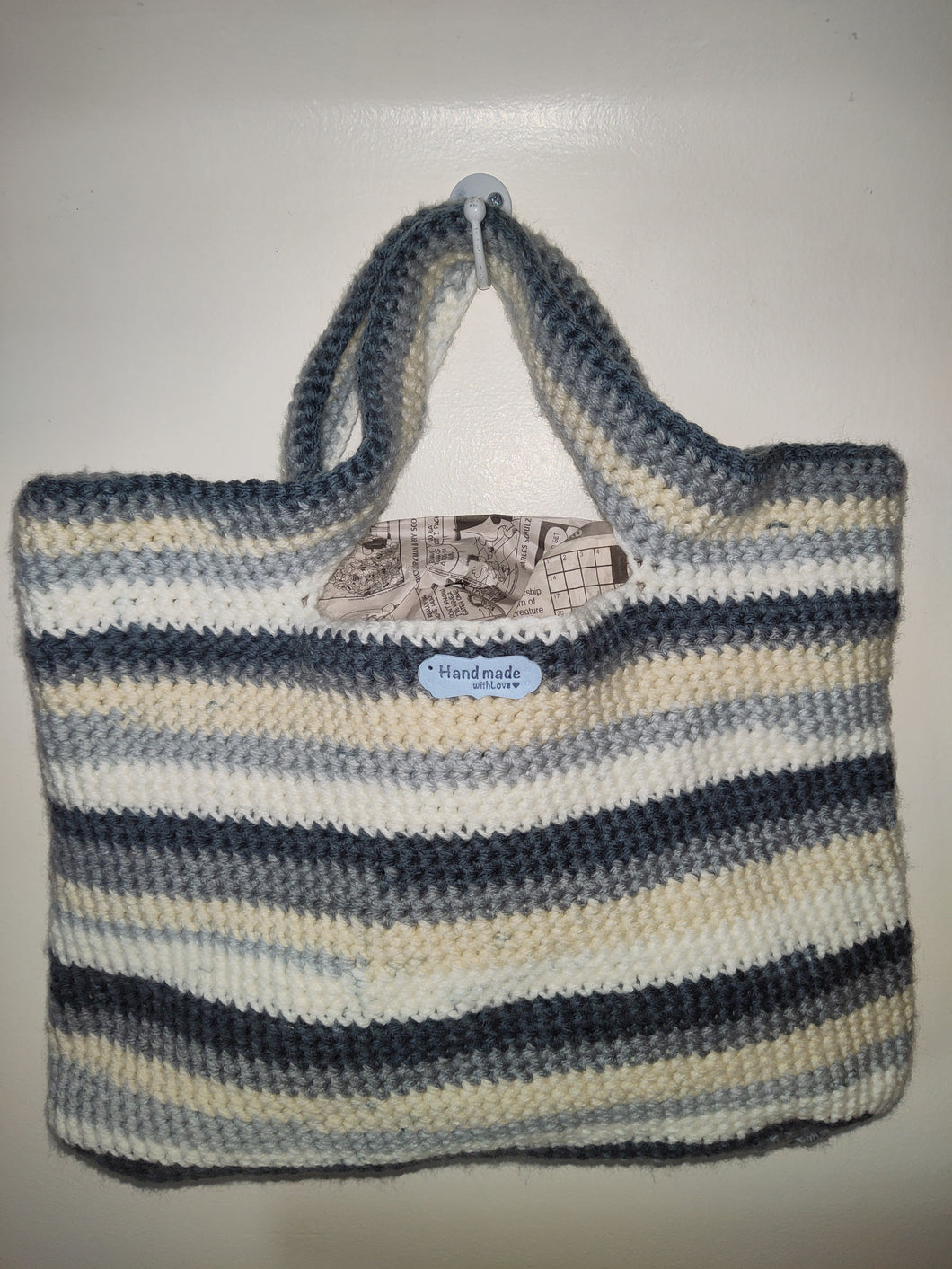 Hand Crochet Tote/Handbag