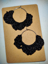 Load image into Gallery viewer, Handmade Crochet Floral Earrings
