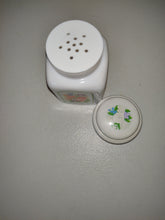 Load image into Gallery viewer, Avon Country Garden  Beauty Dust Milk Glass Bottle
