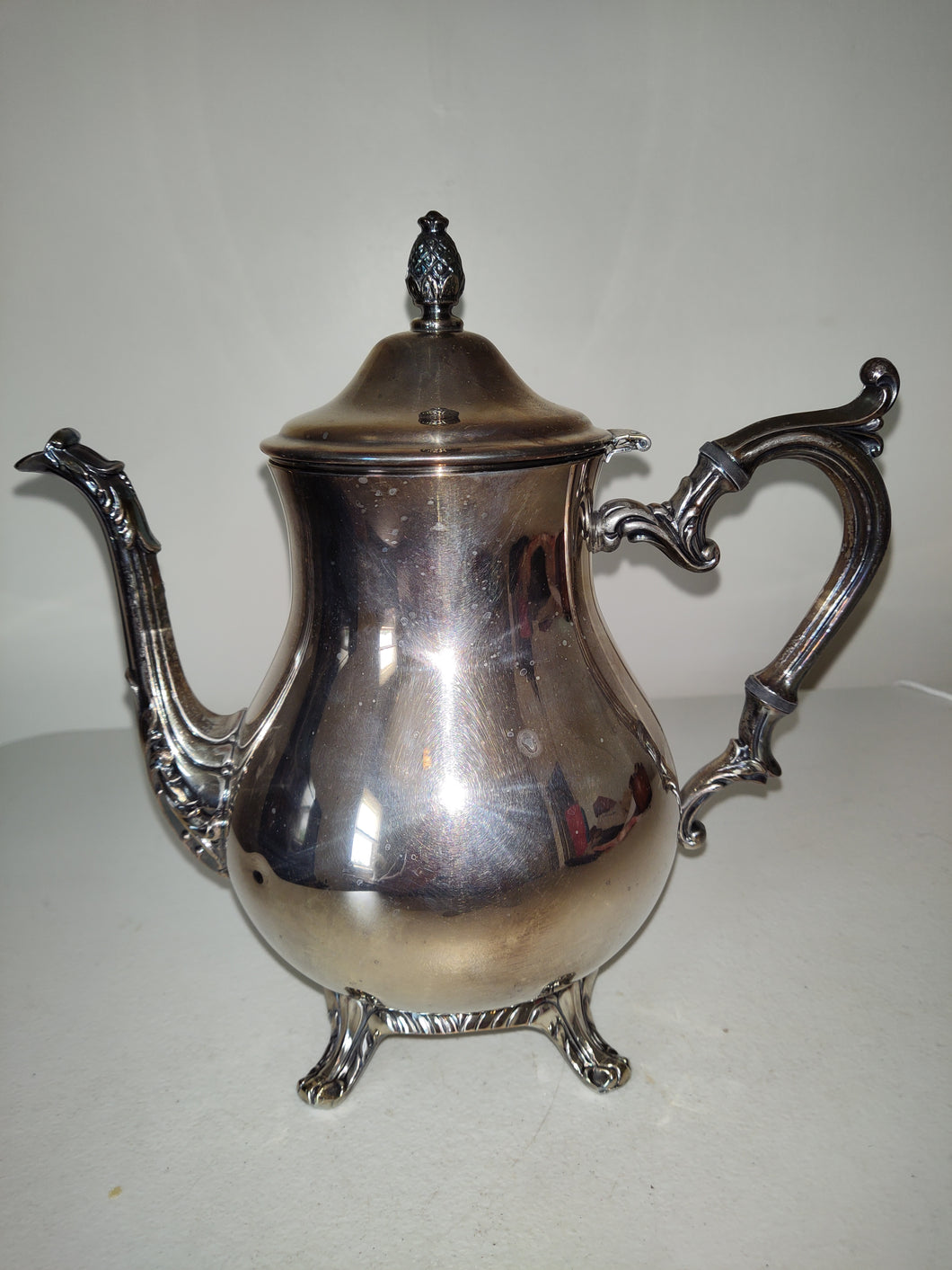 International Silver Company Vintage Silver Plate Teapot