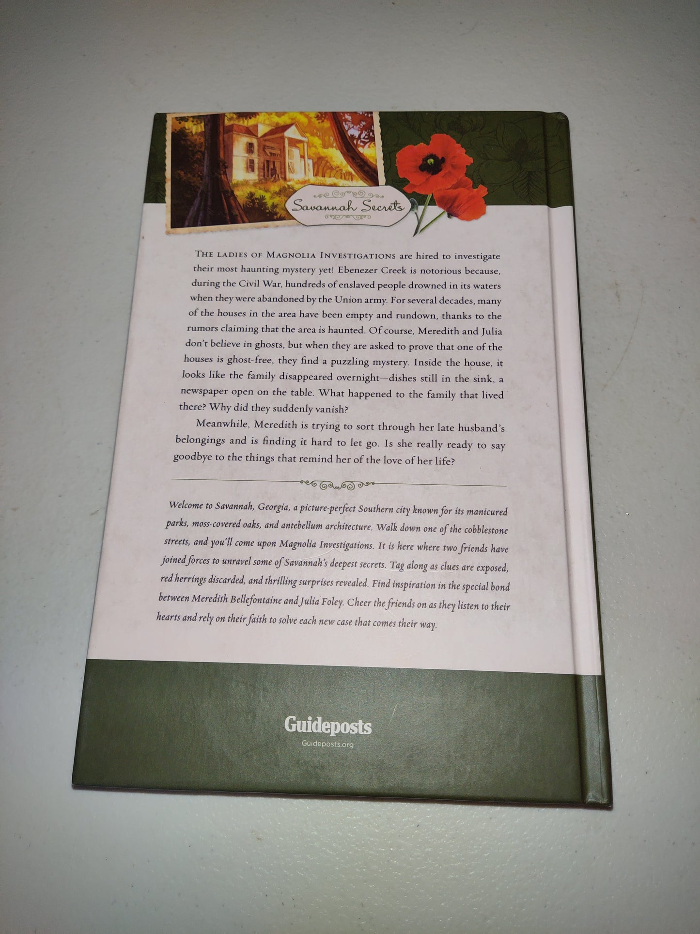 Where Time Stood Still by Beth Adams-Savannah Secrets-HC Guideposts 2020