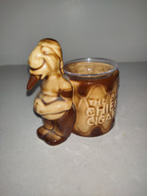 Indlæs billede til gallerivisning Vintage &quot;The Big Chief&#39;s Cigars&quot; Ceramic Cigar Holder ~ Planter
