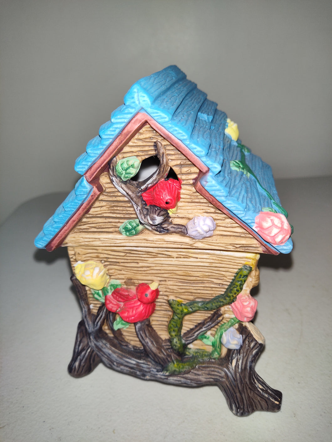 New In Box Electric Birdhouse Potpourri Burner