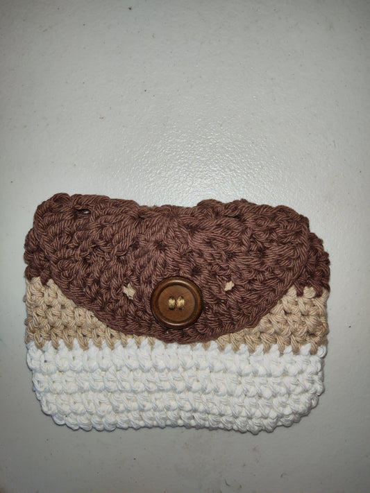 Monedero pequeño de crochet
