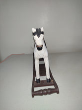 Afbeelding in Gallery-weergave laden, Wooden Platform Rocking Horse Figurine.
