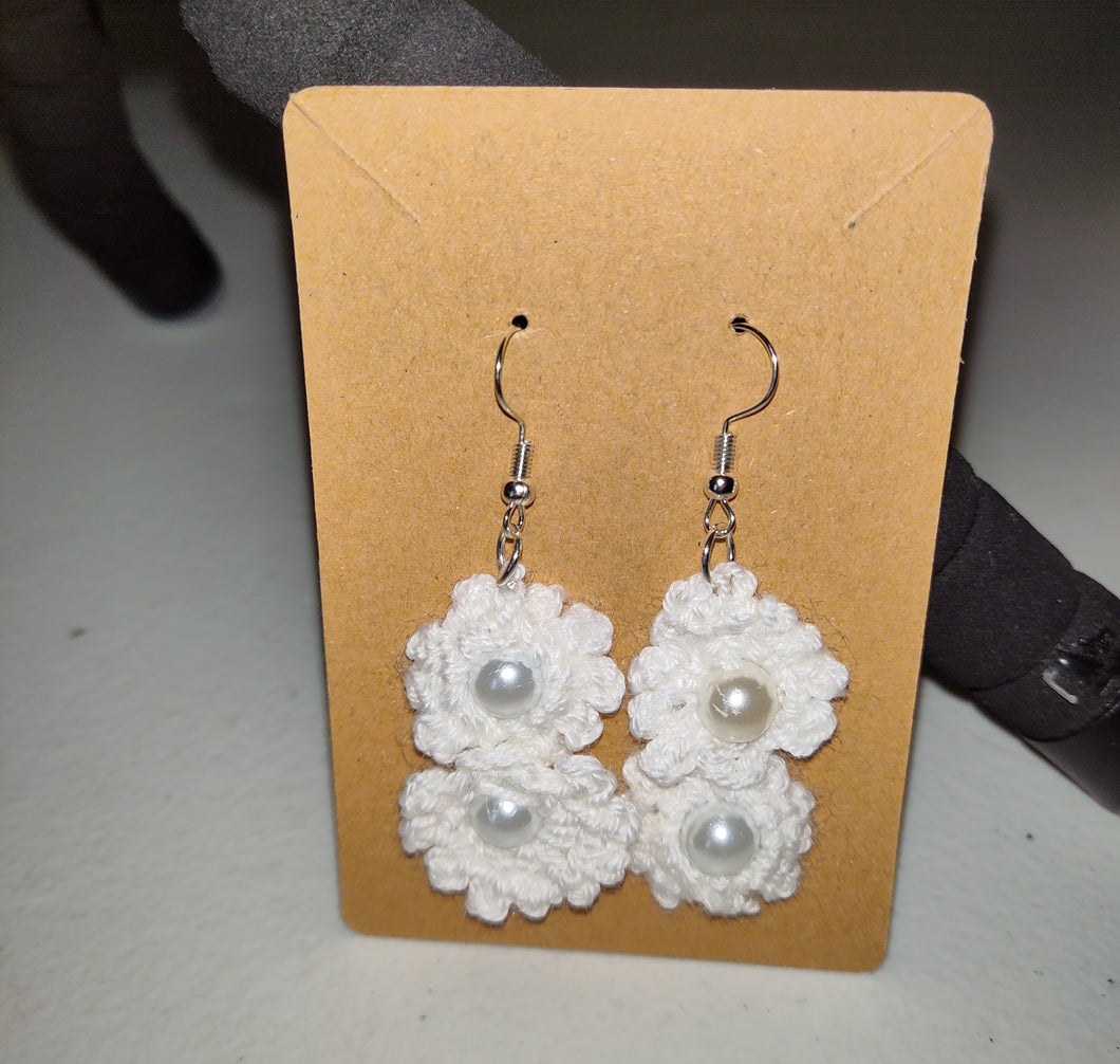 Floral Dangle Earrings