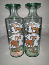 Indlæs billede til gallerivisning Mid-Century Modern Bar Decanter  Glass American Bighorn
