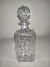 Carica l&#39;immagine nel visualizzatore di Gallery, Vintage Atlantis for Block Full Leaded Crystal Square Whiskey Decanter
