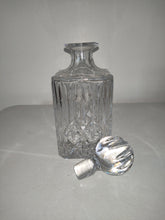 Load image into Gallery viewer, Vintage Atlantis for Block Full Leaded Crystal Square Whiskey Decanter
