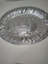 Load image into Gallery viewer, Vintage Stainless Steel Turkey Platter
